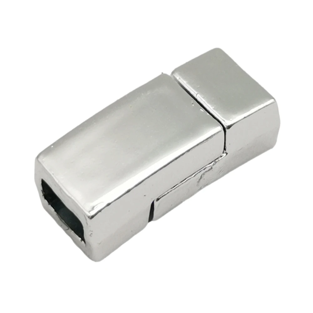 10 Bucati 6mmx3mm Gaura Interioara Cleme Magnetice de Închidere pentru a Face Bijuterii 5mm 6mm tv cu Cablu Lipici
