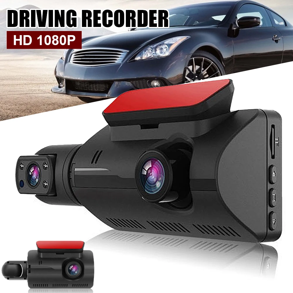 3.0 Inch Recorder Mașină 2 Lentile Video Recorder Auto HD1080P de Conducere Auto Recorder Viziune de Noapte Senzor Buclă Dash Cam Car Black Box