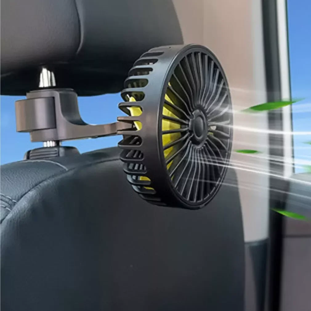 USB Fan Masina pentru tabloul de Bord Circulația Aerului Fanii ABS Trei Viteze de Vară Mare a Ventilatorului de Răcire Debitul Ventilator în timpul Verii Accessori
